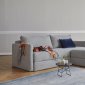 Tripi Sofa Bed in Light Gray Fabric by Innovation w/Options