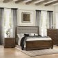 Leavitt Bedroom Set 1990RF in Cherry & Gray by Homelegance