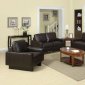 504481 Ava Sofa in Brown Bonded Leather by Coaster w/Options