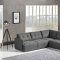 Colony Modular Sectional Sofa in Charcoal Fabric by NCFurniture