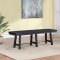 Newport Dining Set 5Pc 108141 in Black by Coaster w/Options