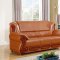 Bella 632 Sofa in Cognac Bonded Leather w/Optional Items