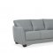 Valeria Sofa 54950 in Watery Leather by Mi Piace w/Options