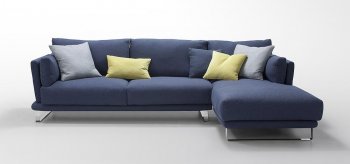 Luca Sectional Sofa in Dark Fabric by VIG [VGSS-Luca]