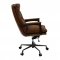 Crursa Office Chair 93169 in Sahara Top Grain Leather by Acme