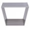 Trapizium Bench FS90ORT in Stainless Steel by LeisureMod