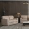 Cornelia Sofa LV01296 in Beige Leather by Mi Piace w/Options