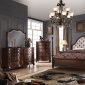 Azis Bedroom 23770Q in Dark Walnut by Acme w/Options