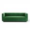 Conjure Sofa in Emerald Velvet Fabric by Modway w/Options