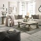 Soletren Sofa & Loveseat Set 91504 in Stone Fabric by Ashley