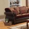 Franklin Sofa SM6107N in Fabric & Leatherette w/Options