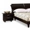 Dark Espresso High Gloss Finish Stylish Bedroom Set