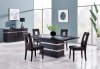 DG072DT Dining Table in Wenge by Global with Optional Chairs