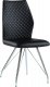 D6664DC-BL Dining Chair Set of 4 in Black PU by Global