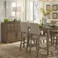 Weatherford Counter Height Table 7Pc Set 645-CD-5GTS by Liberty