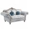 Pelumi Sofa LV01112 in Light Gray Linen by Acme w/Options