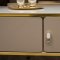 Ella Coffee Table in Gray High Gloss by Beverly Hills w/Storage