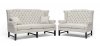 Sussex Sofa in Beige Fabric by Wholesale Interiors w/Options