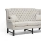 Sussex Sofa in Beige Fabric by Wholesale Interiors w/Options