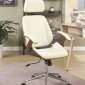 800735 Office Chair in Ecru Leatherette by Coaster