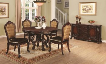 Benbrook 105510 Dining Table by Coaster w/Optional Items [CRDS-105510 Benbrook]