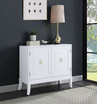 Clem Console Table AC00284 in White by Acme [AMCT-AC00284 Clem]