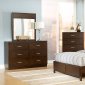 Tobacco 1735 Vernada Modern Bedroom by Homelegance w/Options