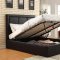 Jacobsen 300493 Kids Upholstered Bed Black Leatherette by Coaste