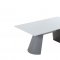 Beverly Hills Dining Table in White & Gray by Global w/Options