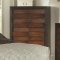 202911 Rolwing Bedroom by Coaster in Oak & Espresso w/Options