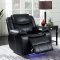 Sirius Power Motion Sofa CM6567 in Black Leatherette w/Options