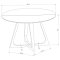 Gwynn Dining Table 107171 White & Gold by Coaster w/Options