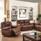 51135 Gibor Power Motion Sofa in Brown Leather by Acme w/Options