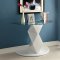 CM4170WH Halava V Coffee Table in White w/Glass Top & Options