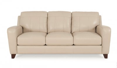 8332 Rialto Sofa & Loveseat in Taupe by Leather Italia w/Options