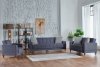 Camilla Mira Navy Sofa Bed by Bellona w/Options