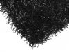 Modern Black Shaggy Rug