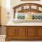 Light Oak Finish Traditional Bed w/Optional Case Goods