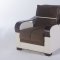 Bennett Best Brown Sofa Bed in Fabric by Istikbal w/Options