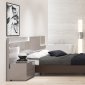 Malaga Bedroom in Light Grey & Espresso by iHOME USA w/Options