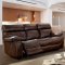 Kia Motion Sofa CM6592 in Brown Leatherette w/Options