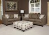 16155 Havana Sofa & Loveseat in Pecan Fabric by Chelsea