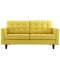 Empress Sofa in Sunny Fabric by Modway w/Options