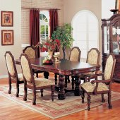 Traditional Style Dining Room in Cherry & Antique Brown Finish