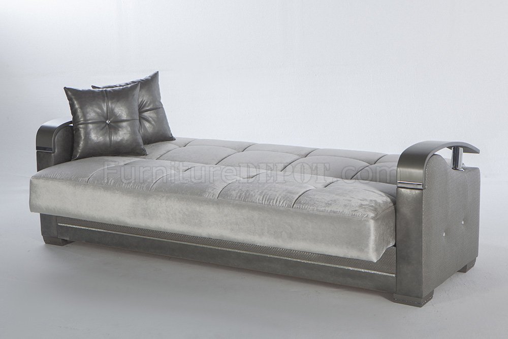 argent silver sofa bed
