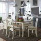 Thornton 7Pc Dining Set 364-CD-RLS in Cream & Brown by Liberty