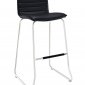 Dive Bar Stool Set of 2 in Black or White by Modway