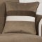 Metro Life Sofa Bed in Dark Beige Fabric by Casamode