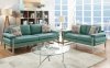 F6558 Sofa & Loveseat Set in Laguna Fabric by Boss