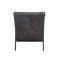 Nignu Accent Chair 59950 in Gray Top Grain Leather by Acme